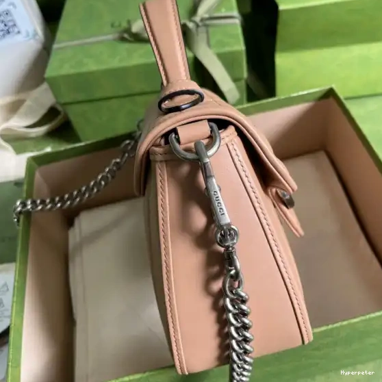 Hyper Peter GG Marmont Top GUCCI Mini Bag Handle 0626